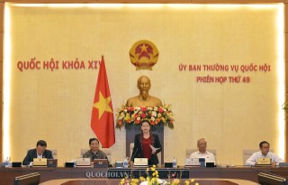 KHAI MẠC PHIÊN HỌP THỨ 49 ỦY BAN THƯỜNG VỤ QUỐC HỘI